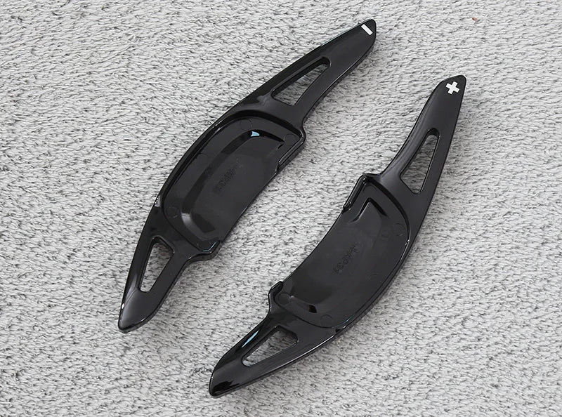 ABS steering wheel paddle extensions