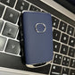 Coque de clé de remplacement en simili-cuir