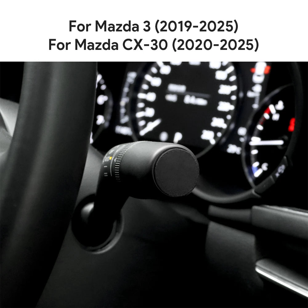 Suede wiper lever trim protection