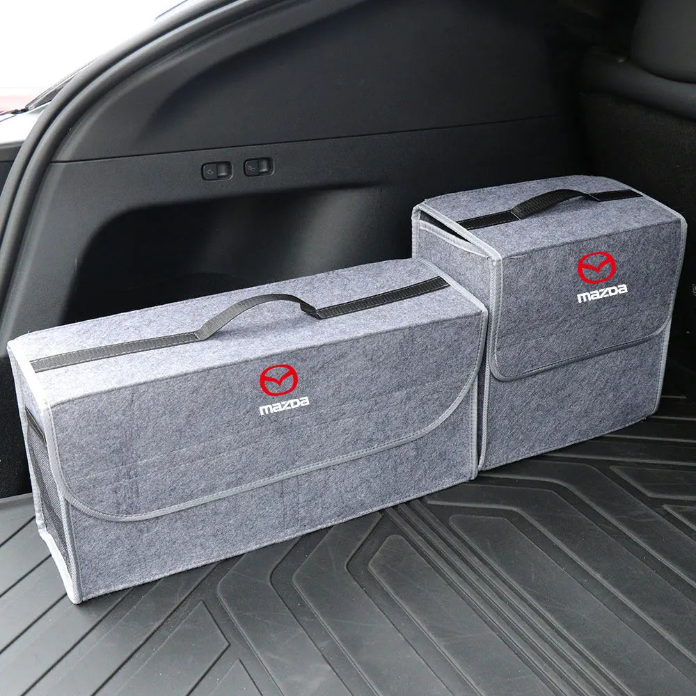 Foldable Felt Trunk Storage Box - Mazda + MS Edition