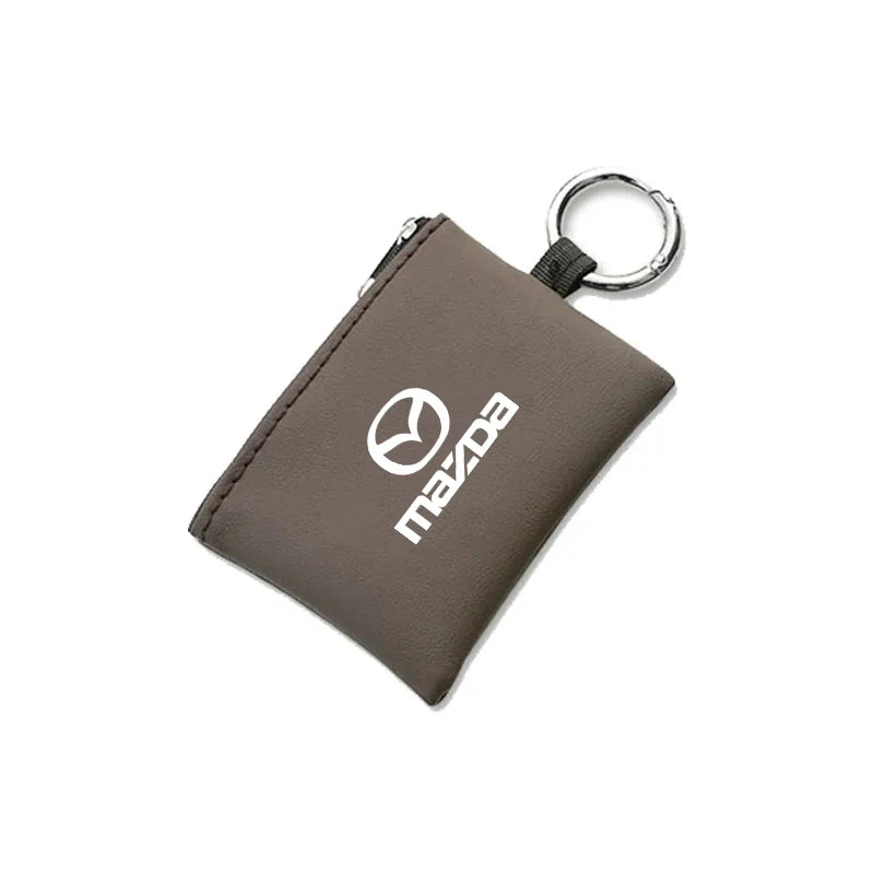 Compact leatherette key fob case – Mazda Edition
