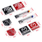 Car Styling 3D Aluminum Flag Logo Stickers Badge Emblem Decals Decoration For Mazda Speed ​​3 5 6 BK CX-3 CX-5 CX7 CX-7 Demio Axel