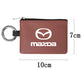Compact leatherette key fob case – Mazda Edition