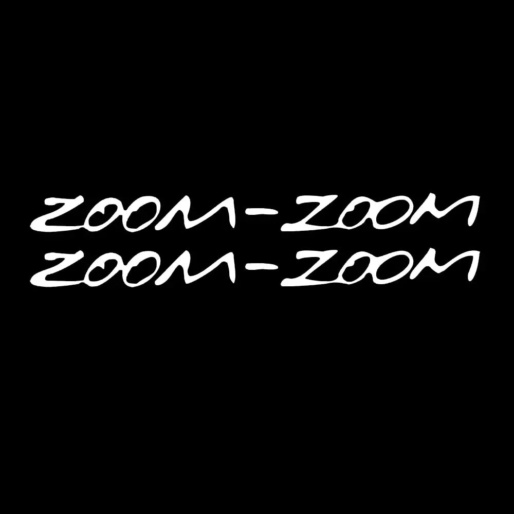 2pcs JDM for mazda zoom zoom logo vinyl sticker
