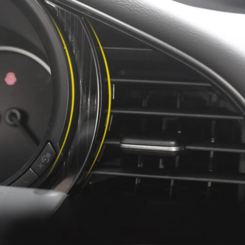 Stainless steel dashboard molding