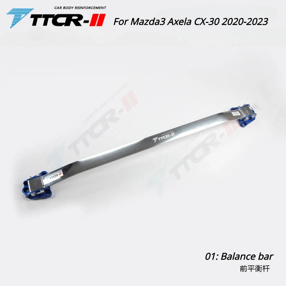 Barre Anti-Rapprochement Avant en Aluminium – Mazda 3 BP & CX-30