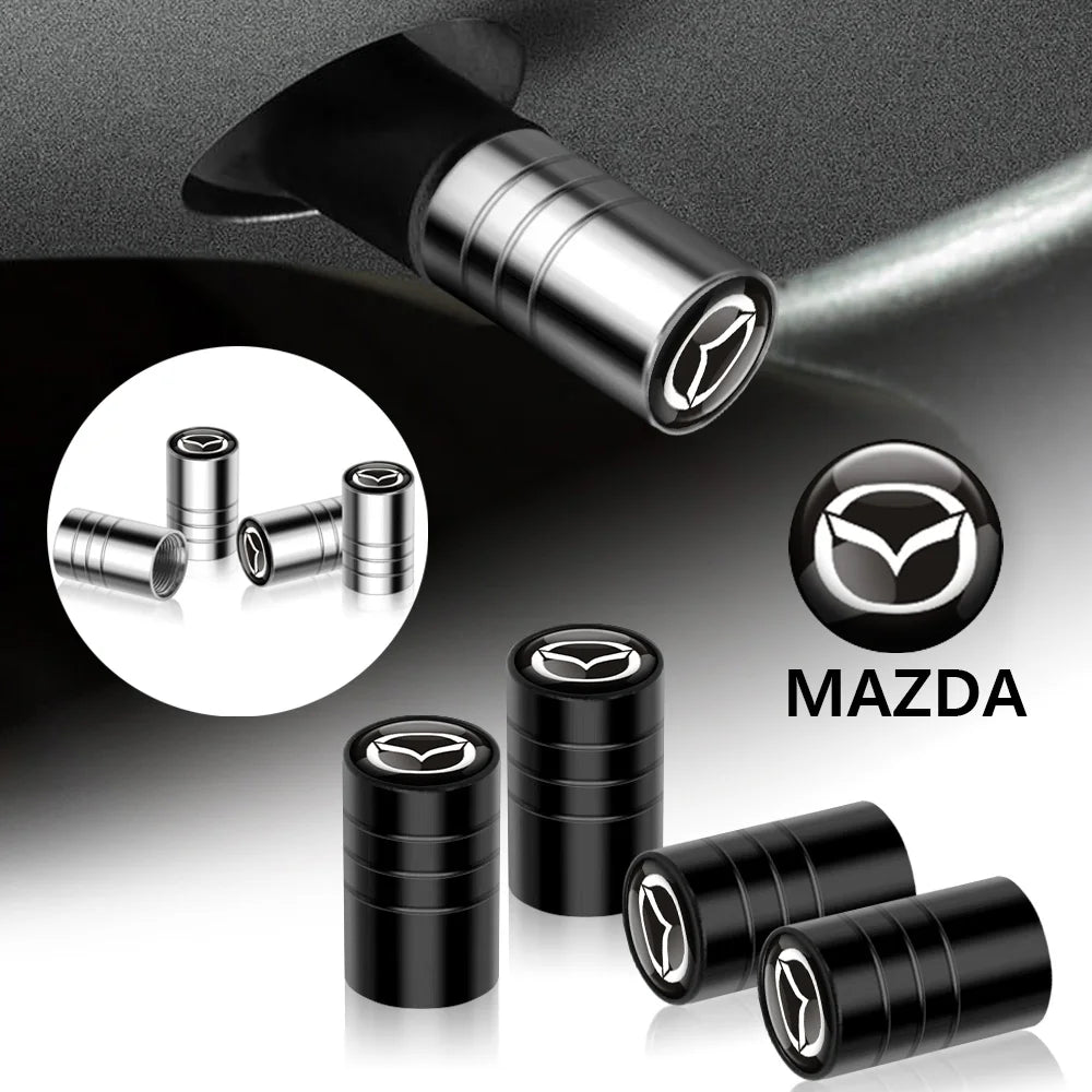 Metal Valve Caps – Mazda Edition