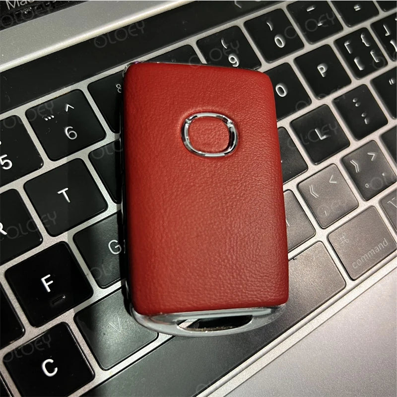 Coque de clé de remplacement en simili-cuir