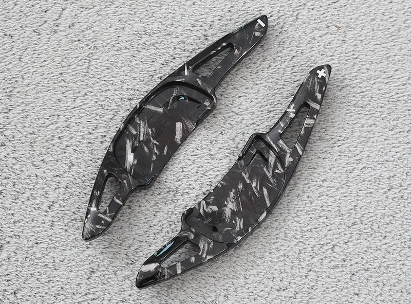 ABS steering wheel paddle extensions