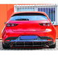 Diffuseur Arrière à Ailettes Style Racing – Mazda 3 Compacte BP
