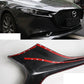 Contour de calandre noir brillant style racing – Mazda 3 Berline BP – photo 4