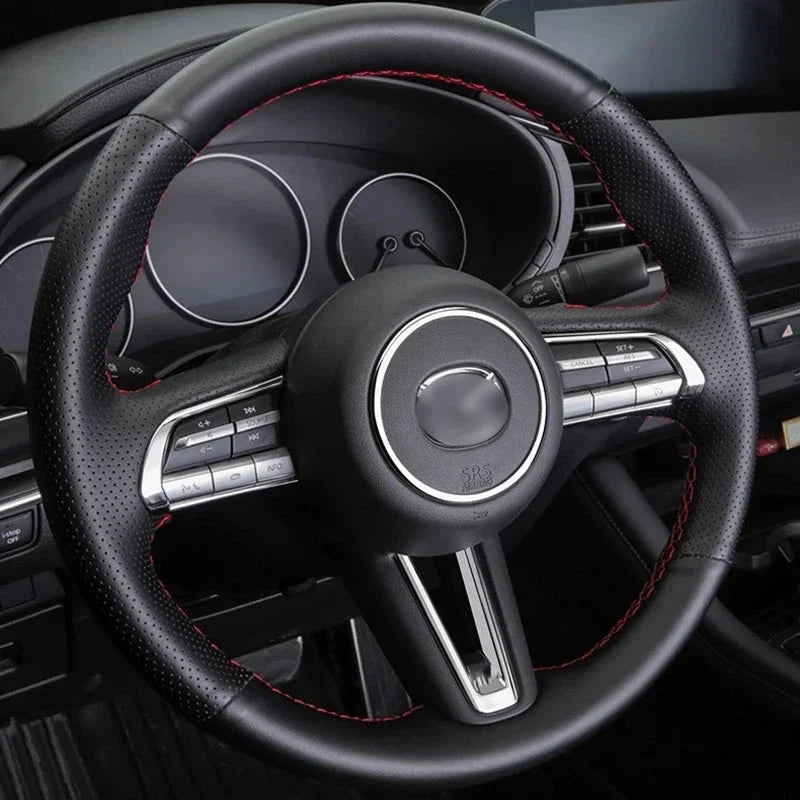 Decorative ring for steering wheel