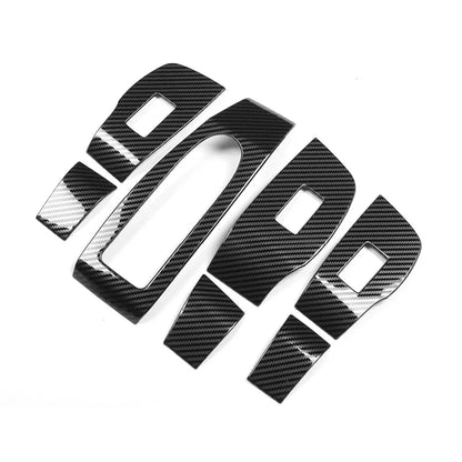 Decorative cover for window regulator buttons