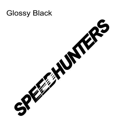 Stickers Speed Hunters graphismes vinyle performance noir blanc Mazda JDM sport - Mazdrive