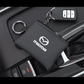 Compact leatherette key fob case – Mazda Edition